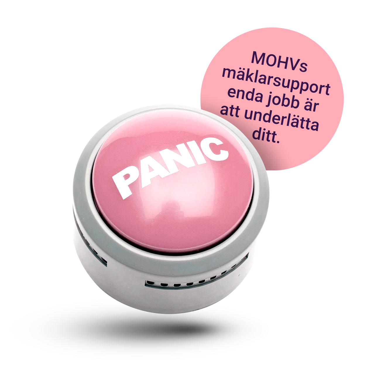 MOHV Panic button - MOHV mäklarsupport